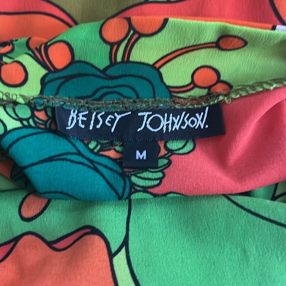 Betsey Johnson vintage dress bright floral - Picture 8 of 8